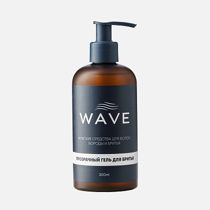 Подарочный набор Wave в тубусе шампунь + гель для бритья