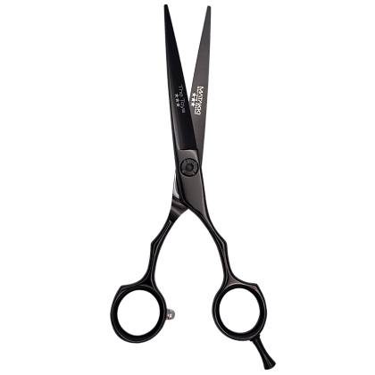 Ножницы парикмахерские прямые Matakki Black Toya 6.0"