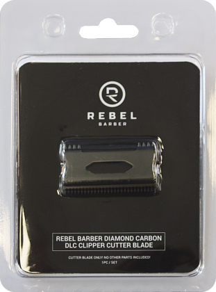 Подвижный нож с карбоновым DLC-покрытием для профессиональных машинок REBEL BARBER