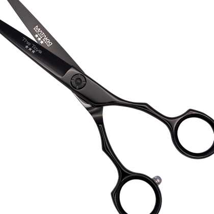 Ножницы парикмахерские прямые Matakki Black Toya 5.5"