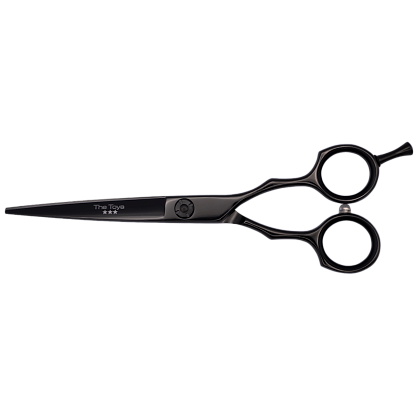 Ножницы парикмахерские прямые Matakki Black Toya 6.0"